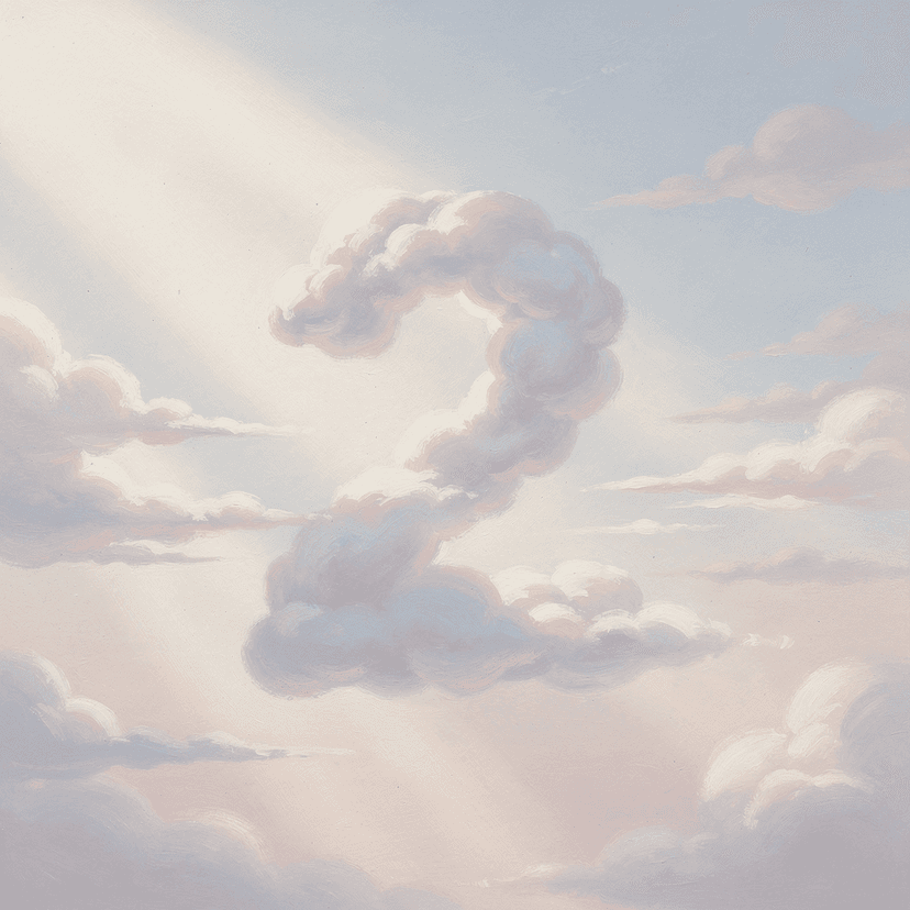 Dynamic sky with sunlight rays breaking through clouds